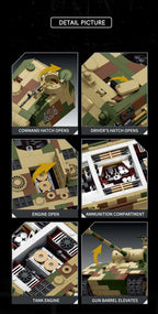 Panzer V Panther 424 | 1675pcs