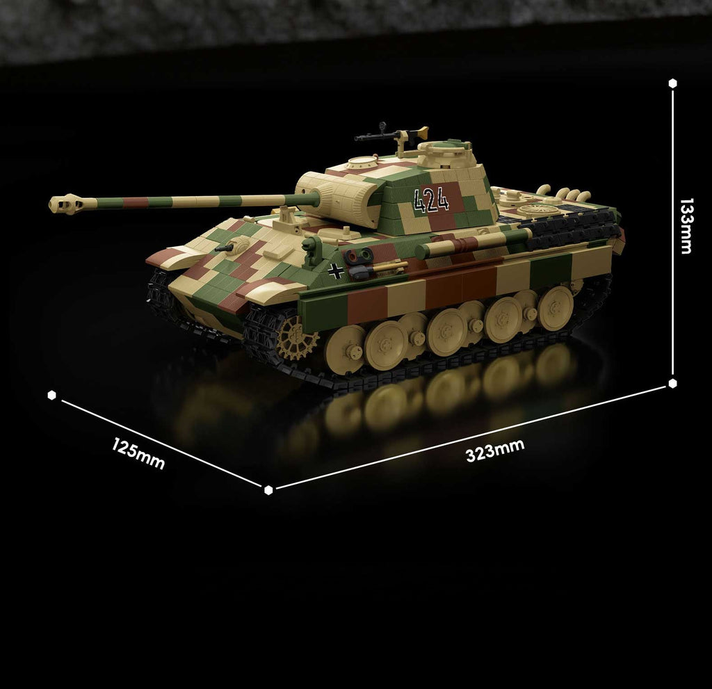 Panzer V Panther 424 | 1675pcs