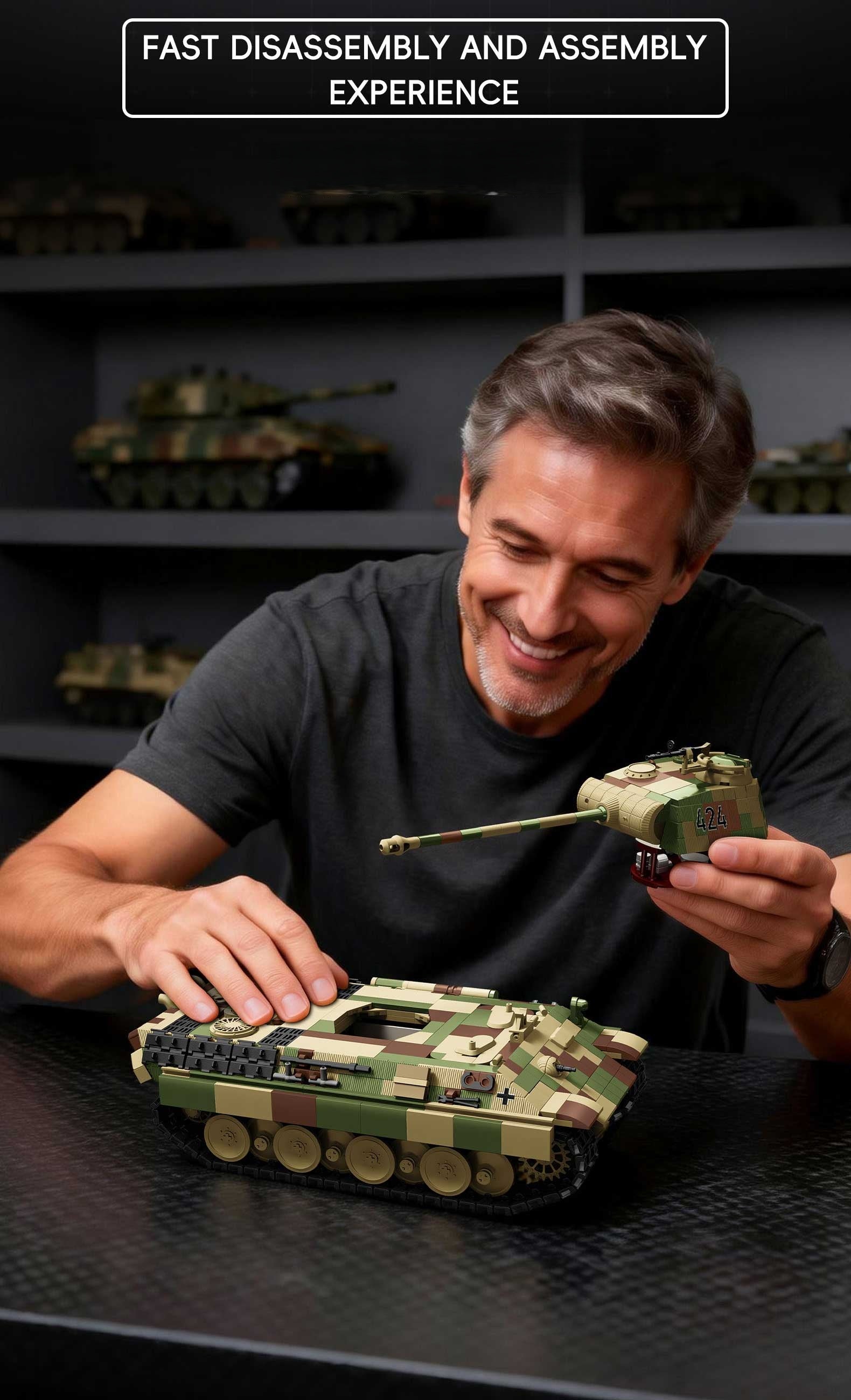 Panzer V Panther 424 | 1675pcs