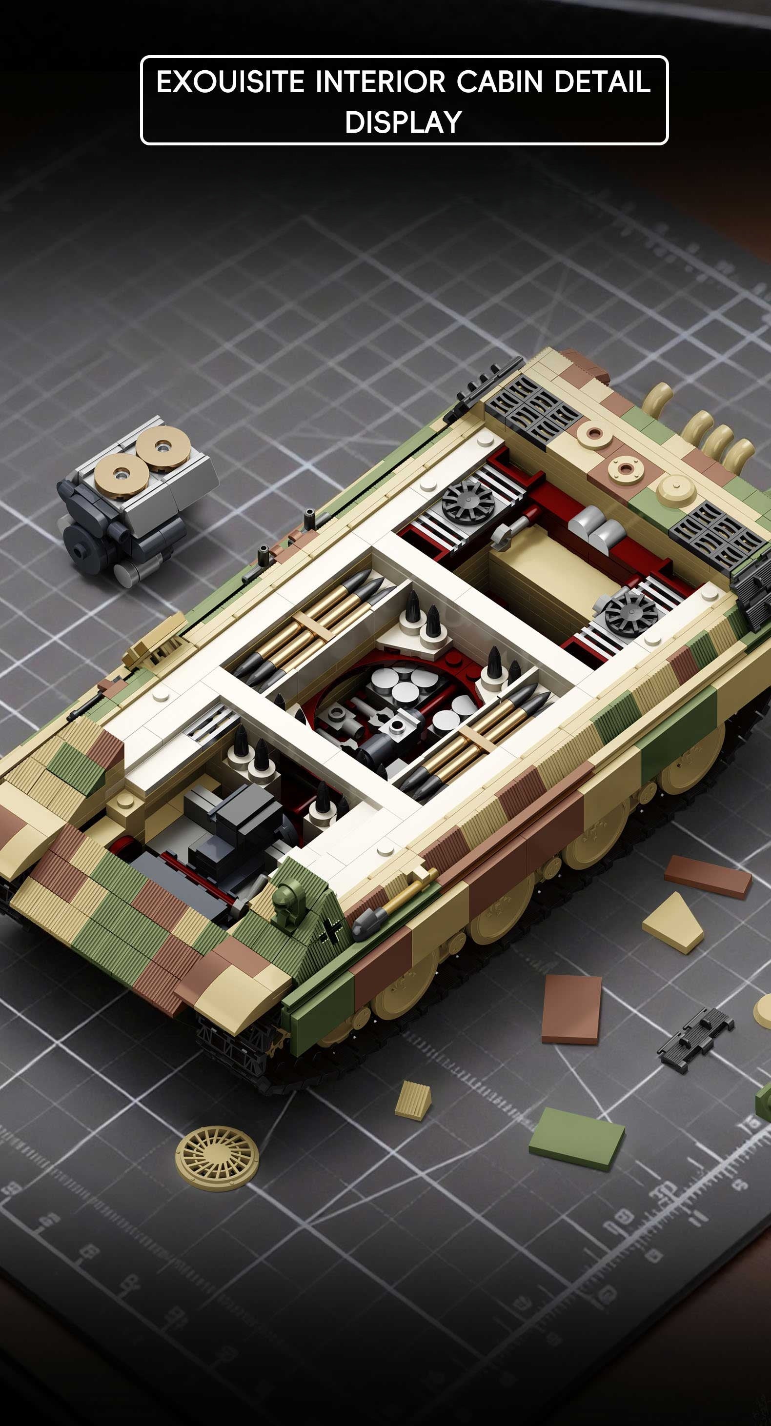 Panzer V Panther 424 | 1675pcs