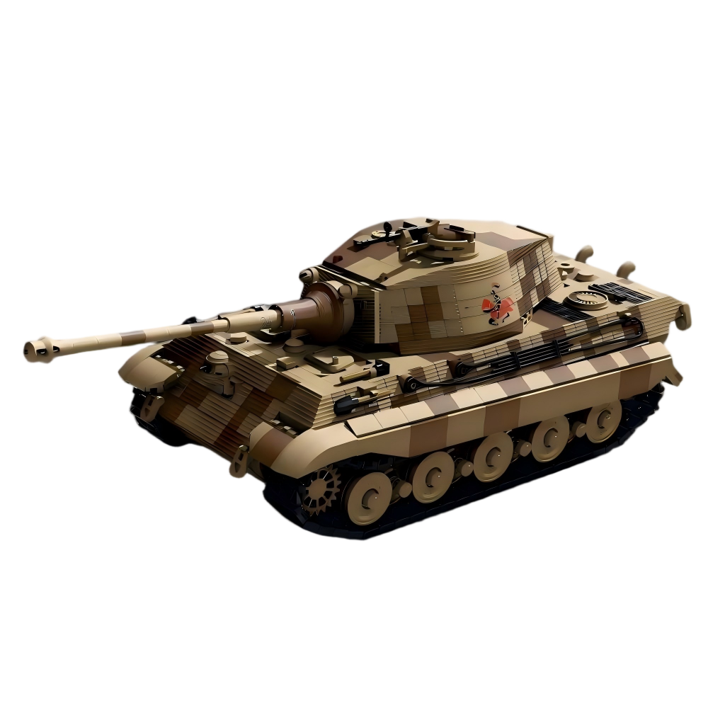 Tiger II Heavy Tank | 2143+PCS | 1:28