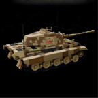 Tiger II Heavy Tank | 2143+PCS | 1:28 | WWII German Panzer VI Ausf.B