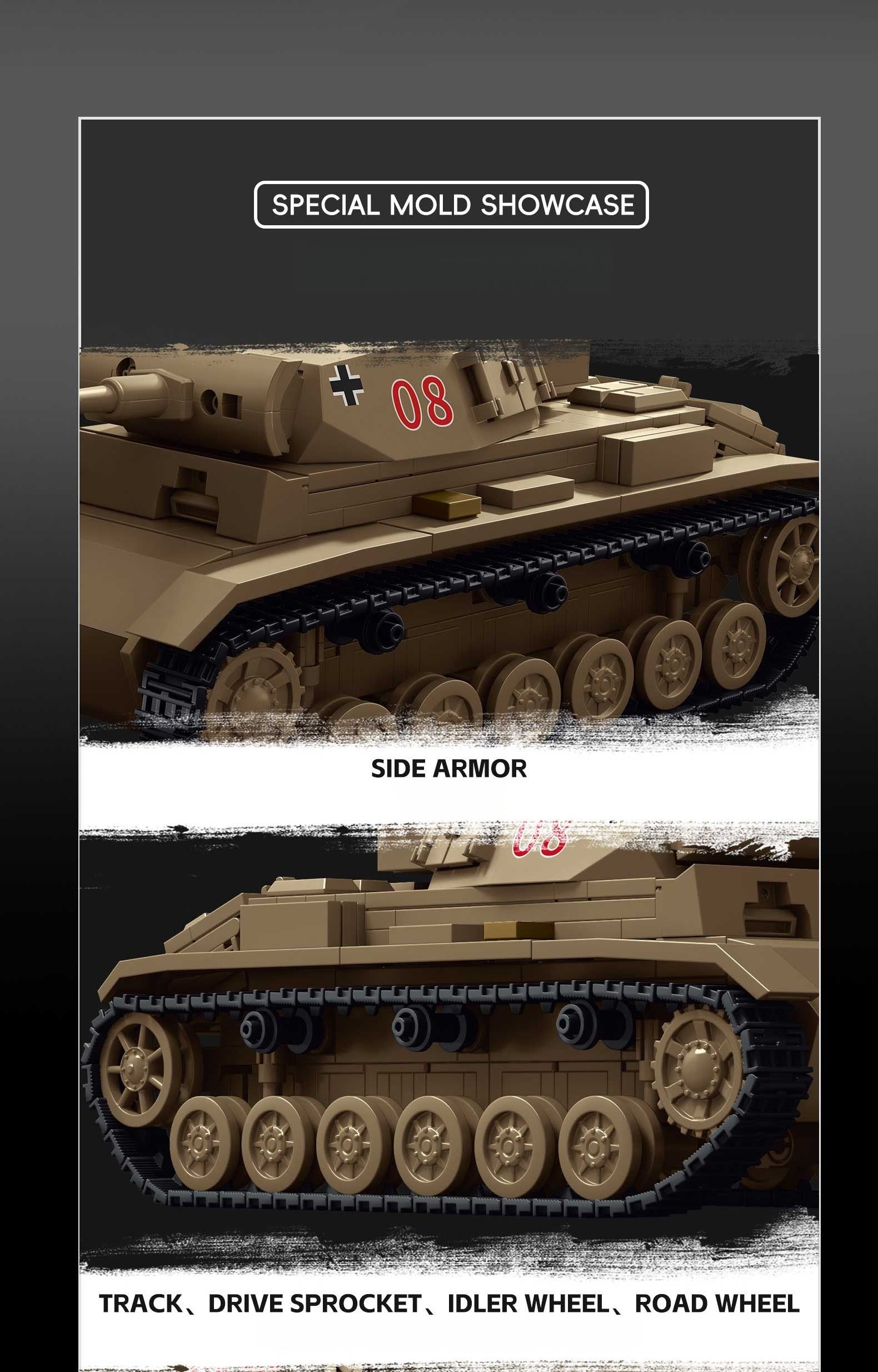 Panzer III | 481pcs