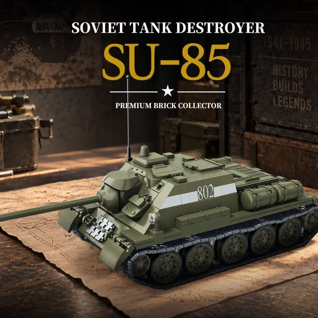 SU-85 | 1042 PCS | 1:28