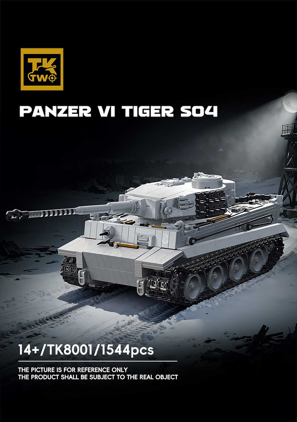 Panzer VI Tiger SO4 | 1544pcs