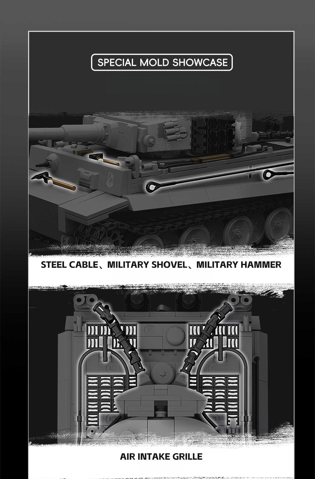 Panzer VI Tiger SO4 | 1544pcs