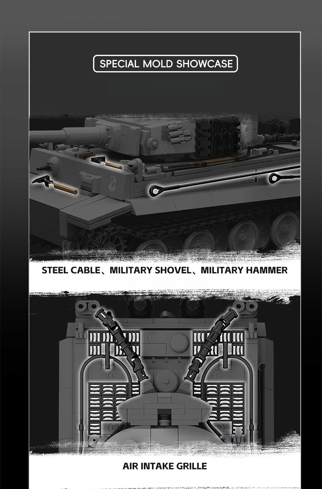 Panzer VI Tiger SO4 | 1544pcs