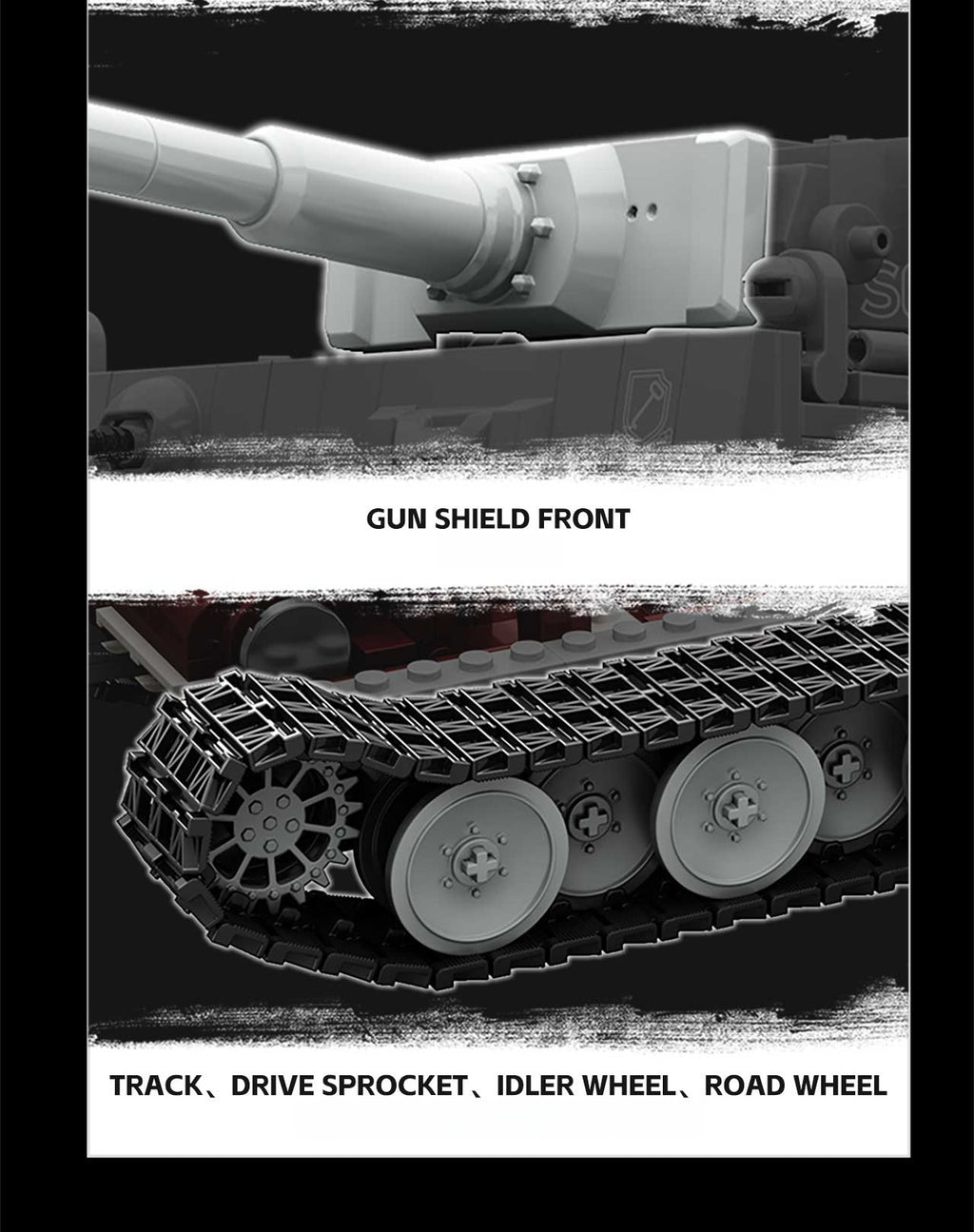 Panzer VI Tiger SO4 | 1544pcs
