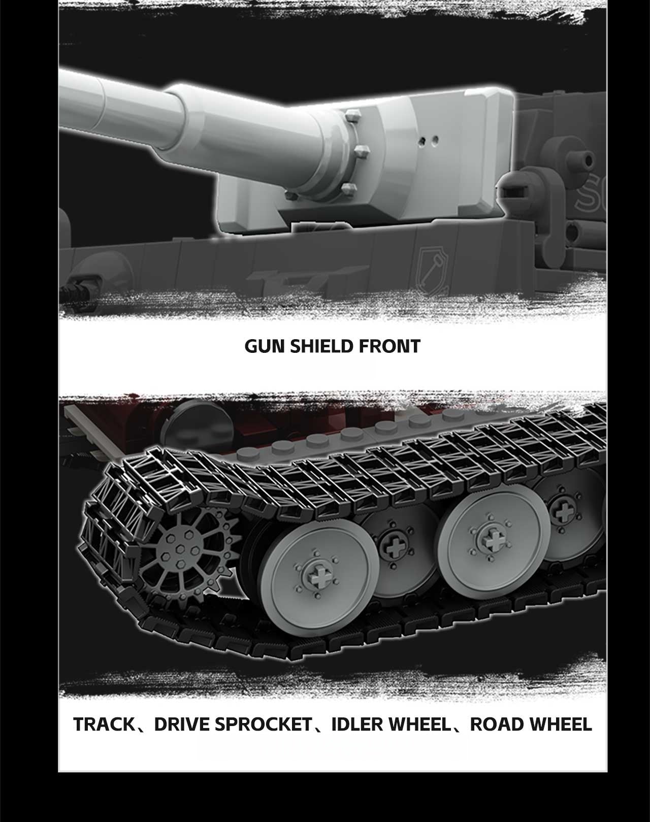 Panzer VI Tiger SO4 | 1544pcs