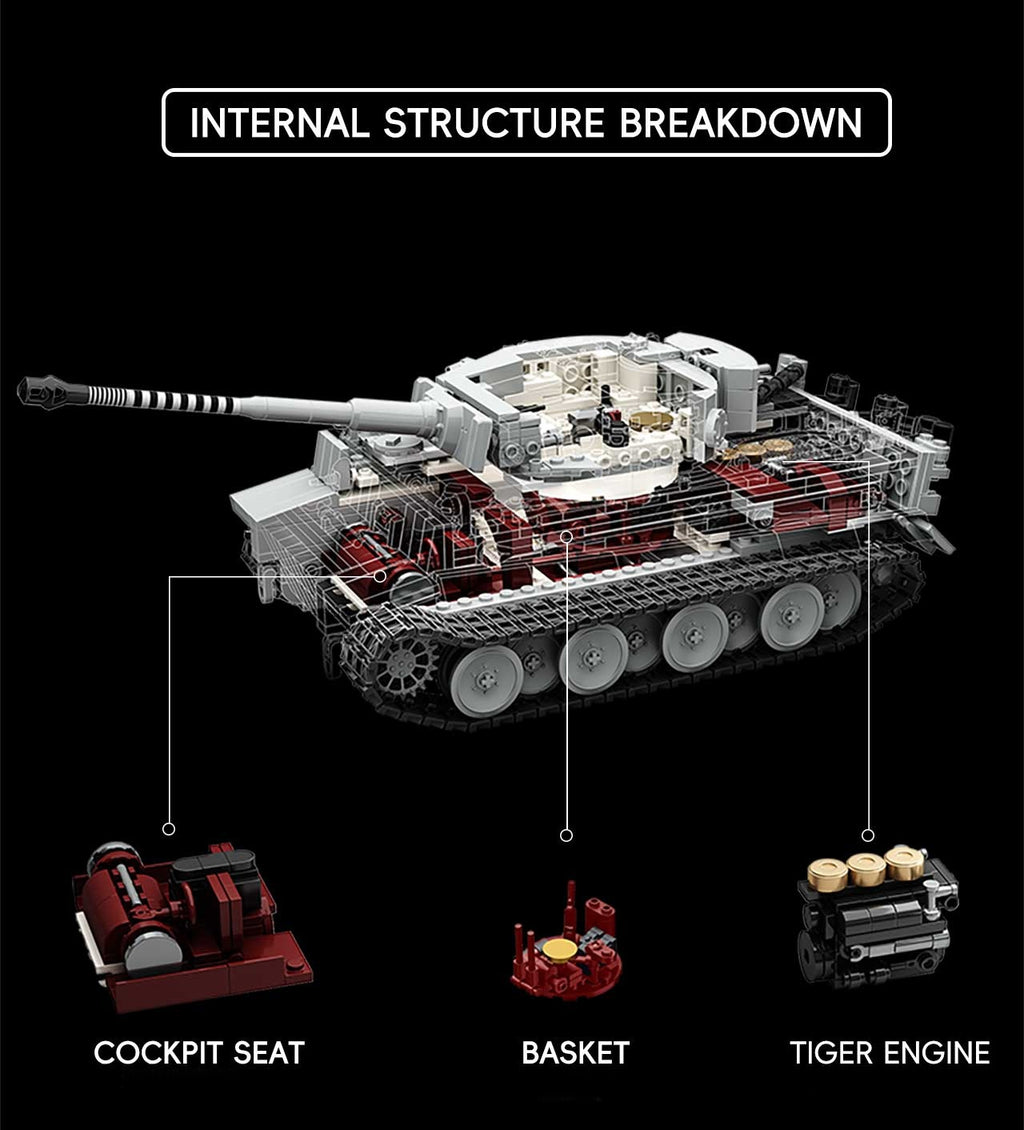 Panzer VI Tiger SO4 | 1544pcs