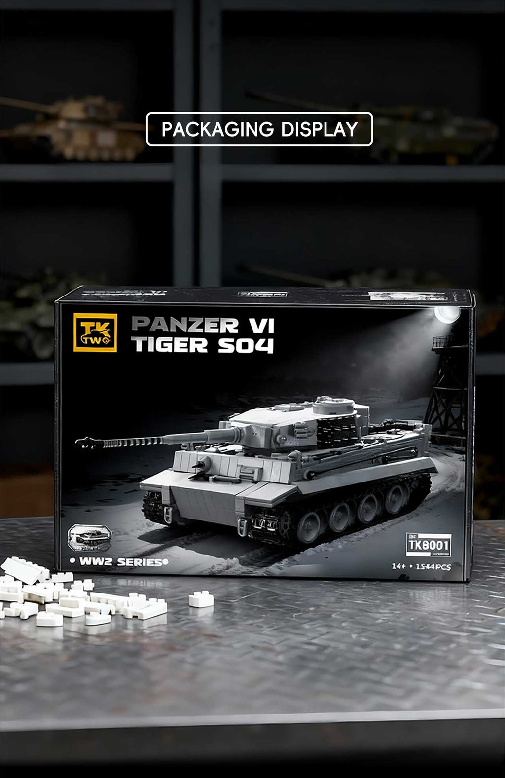 Panzer VI Tiger SO4 | 1544pcs