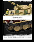 Panzer VI Tiger S33 | 1595pcs