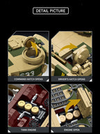 Panzer VI Tiger S33 | 1595pcs