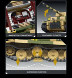 Panzer VI Tiger S33 | 1595pcs