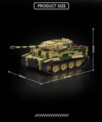 Panzer VI Tiger S33 | 1595pcs