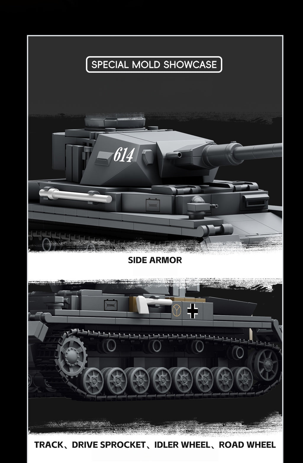 Panzer IV | 653pcs