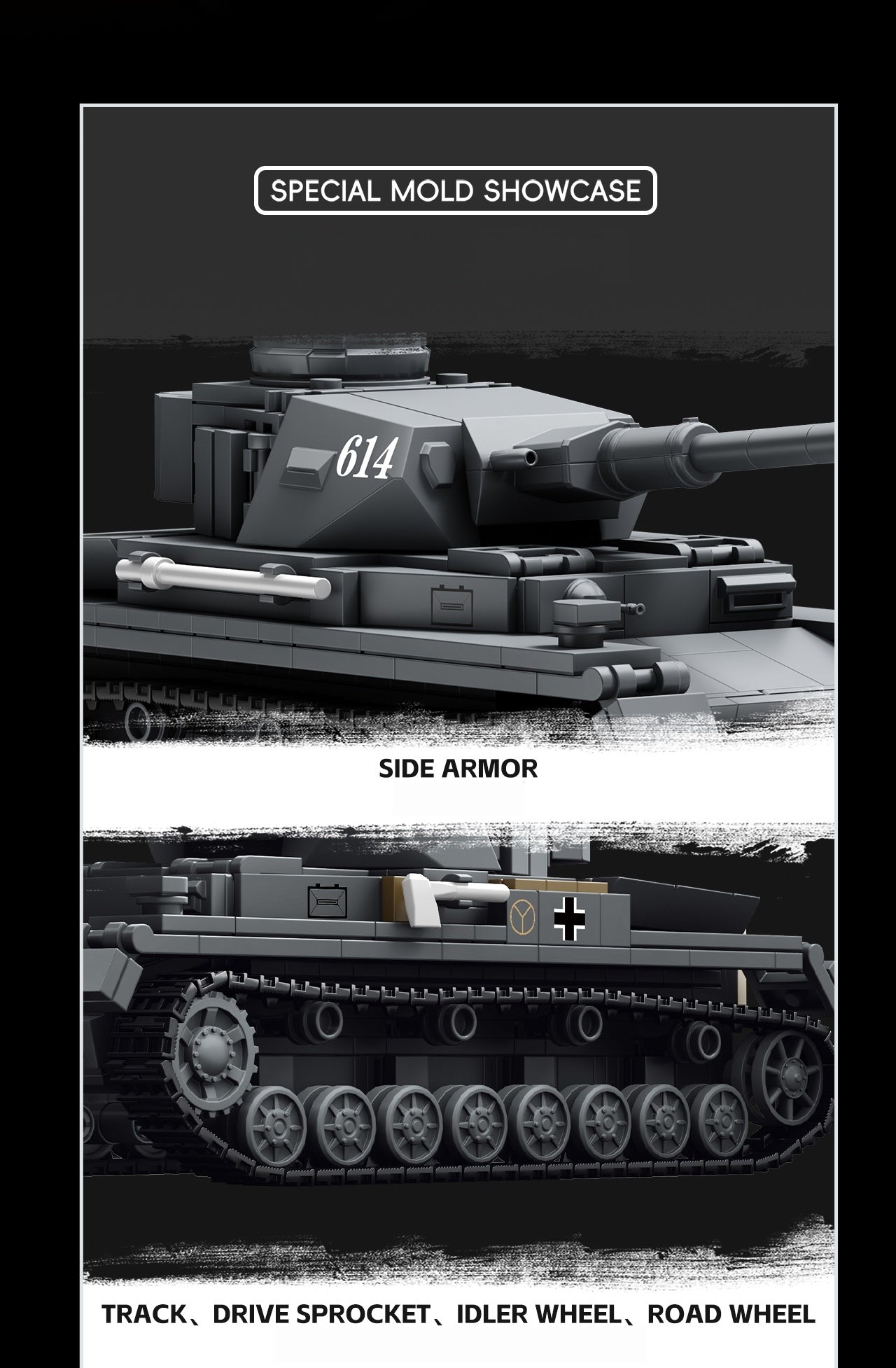 Panzer IV | 653pcs