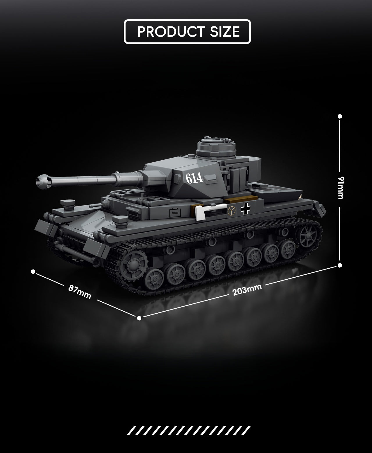 Panzer IV | 653pcs