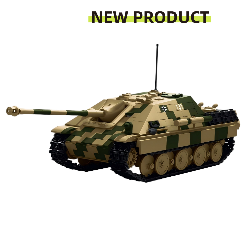 Jagdpanther NO.131 | 1463+PCS | WWII German Tank Destroyer