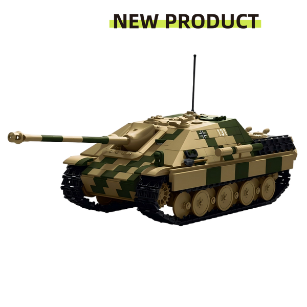 Jagdpanther NO.131 | 1463+PCS | WWII German Tank Destroyer