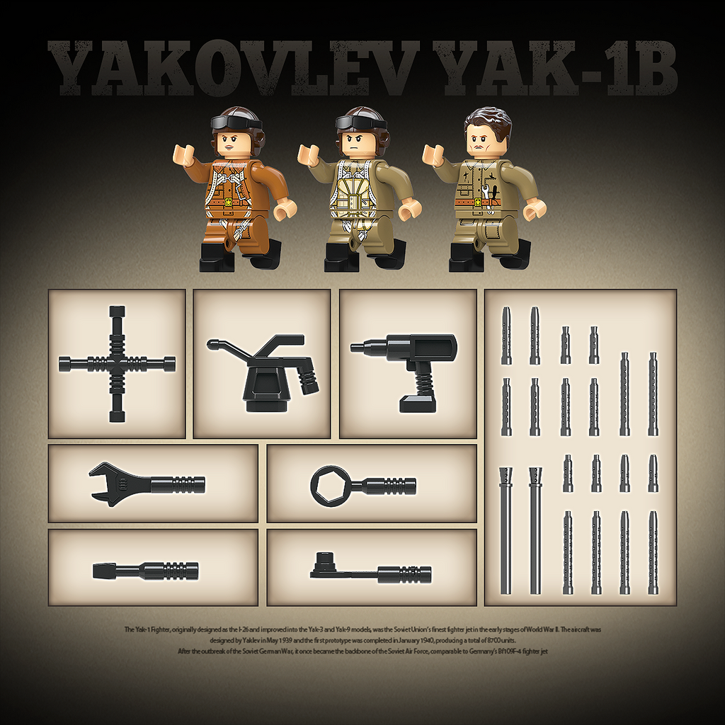 Yakovlev Yak-1B | 627PCS