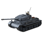 Tiger Tank (P) | 1531 PCS | 1:28 | WWII German Heavy Tank