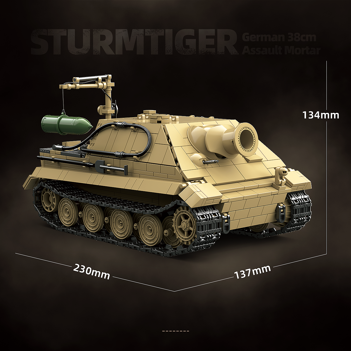 Sturmtiger | 1394PCS