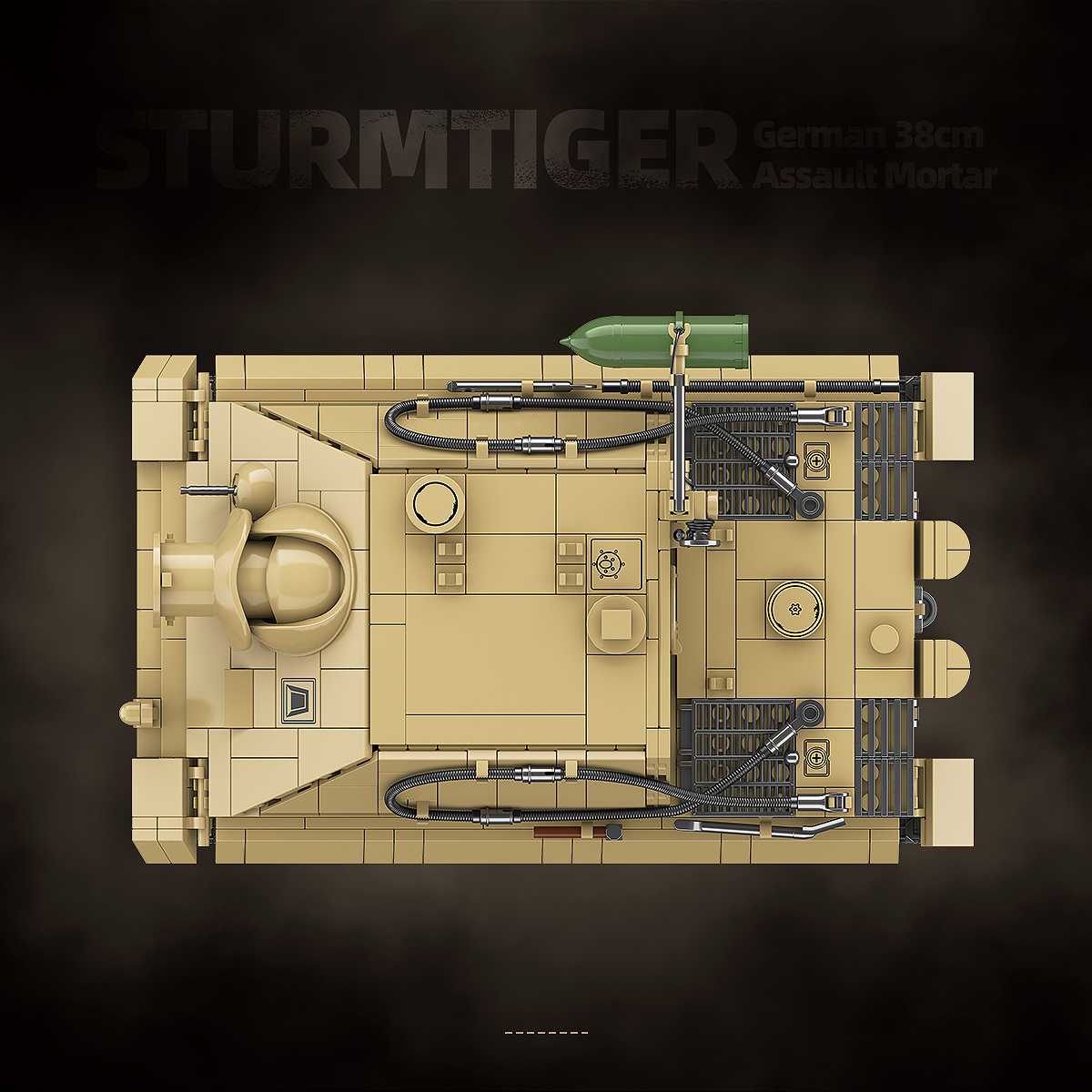 Sturmtiger | 1394PCS