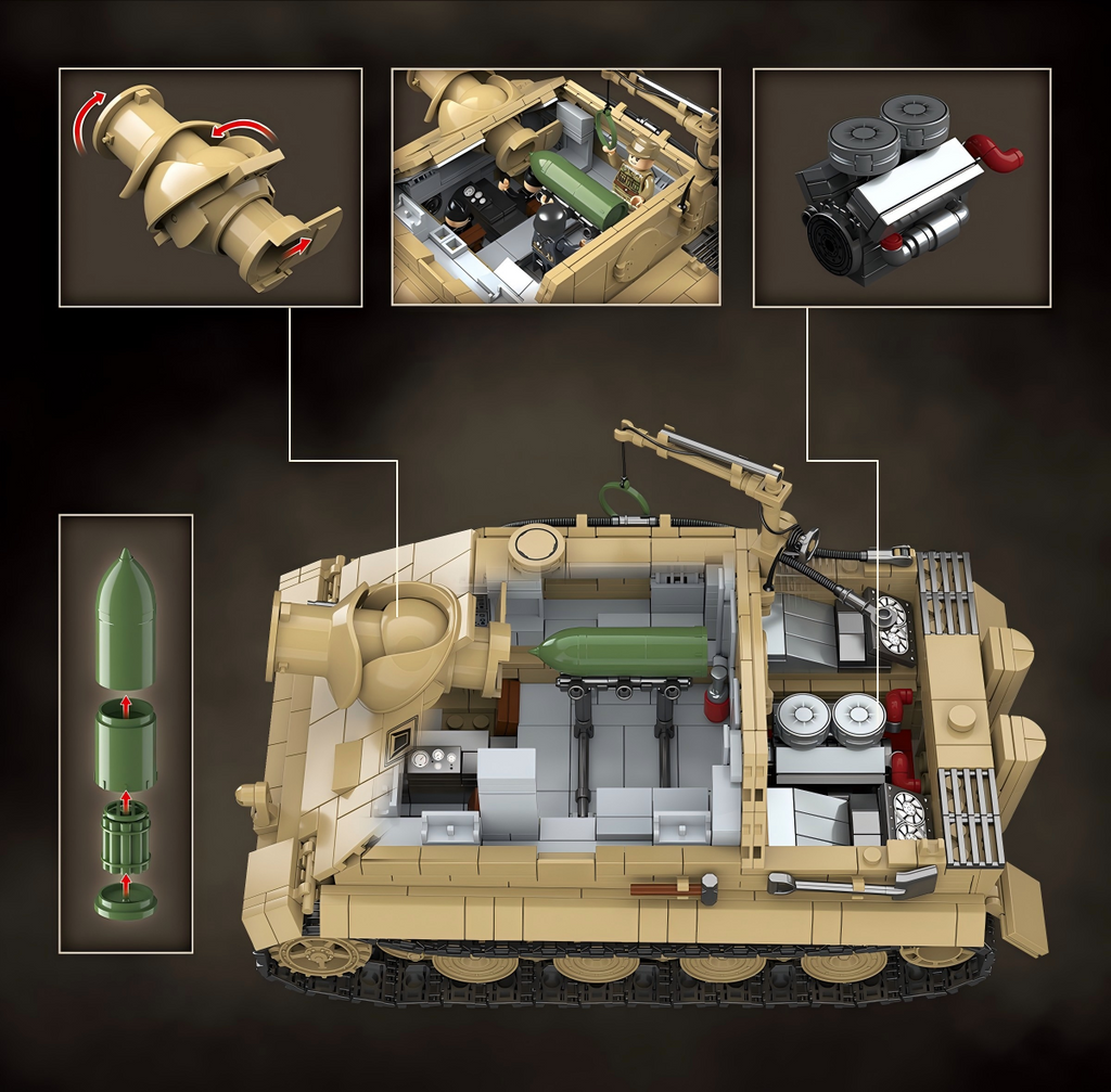 Sturmtiger | 1394PCS