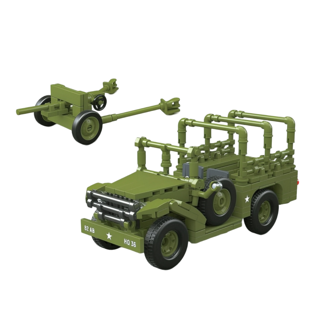 M3 37mm AT GUN Doge Beep WC52 | 313PCS