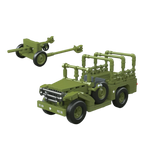 M3 37mm AT GUN Doge Beep WC52 | 313PCS