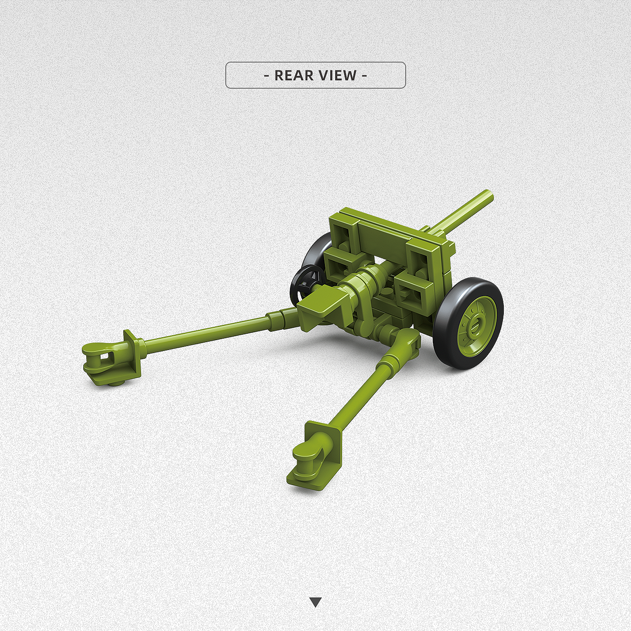 M3 37mm AT GUN Doge Beep WC52 | 313PCS