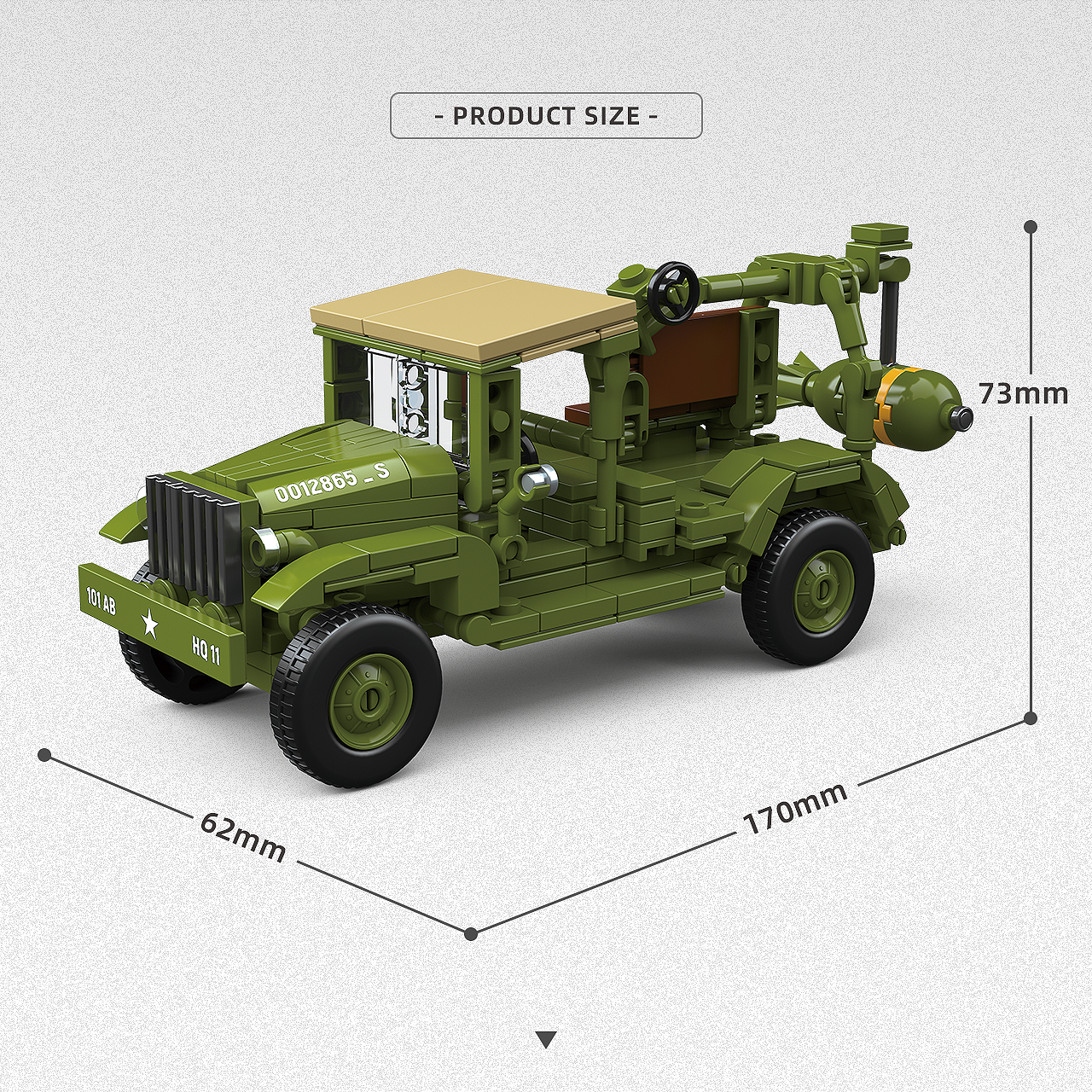 M6 Truck | 323PCS