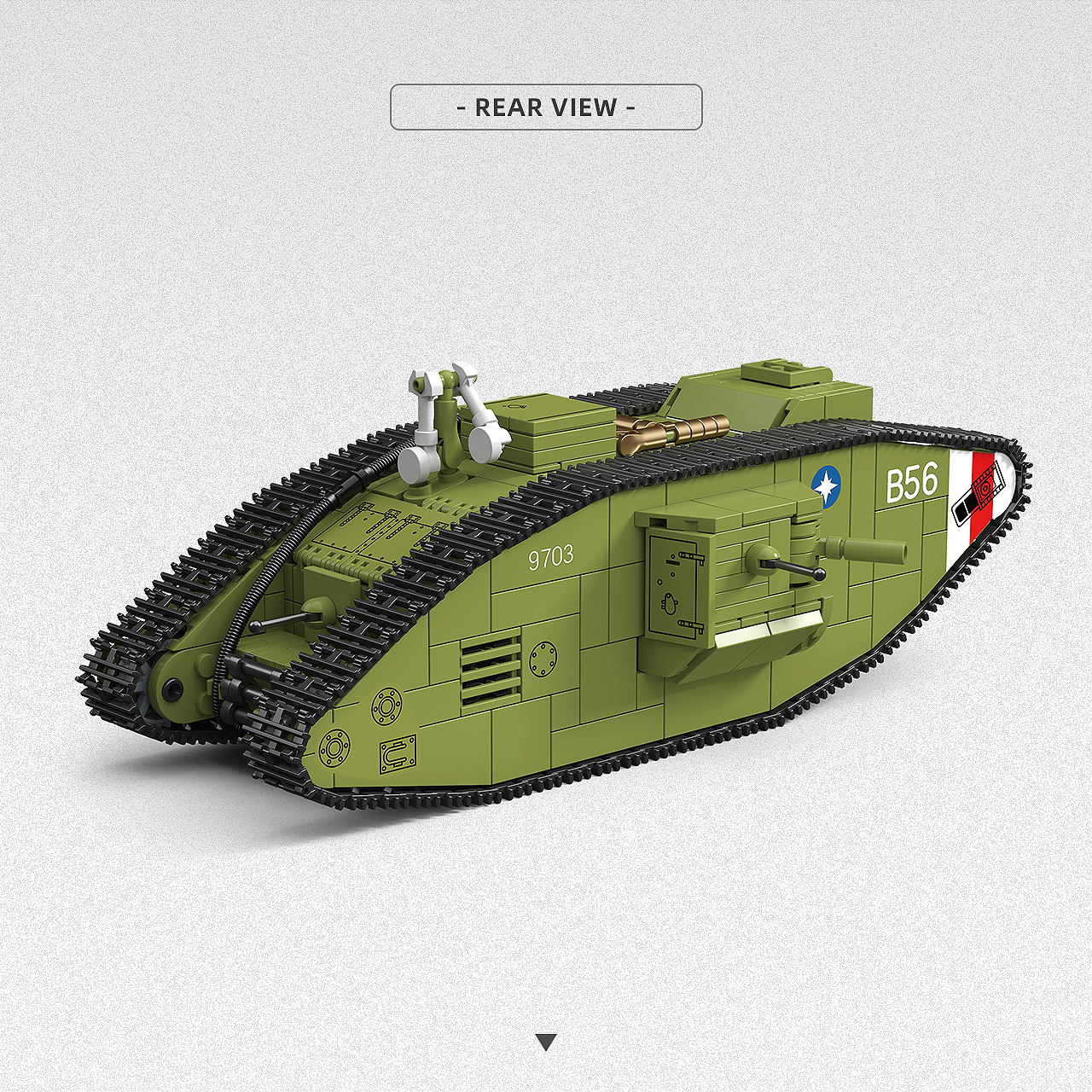 Heavy Tank Mk.V | 900PCS