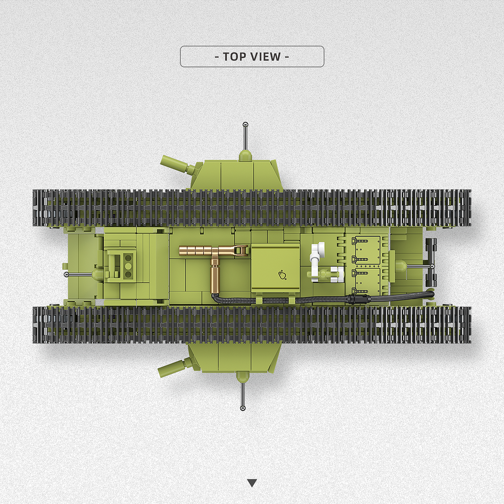 Heavy Tank Mk.V | 900PCS