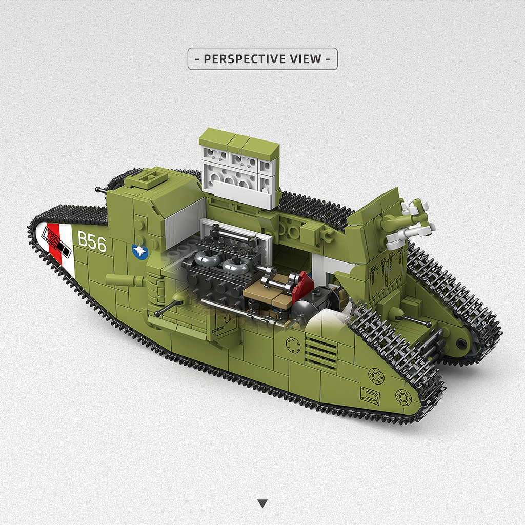 Heavy Tank Mk.V | 900PCS