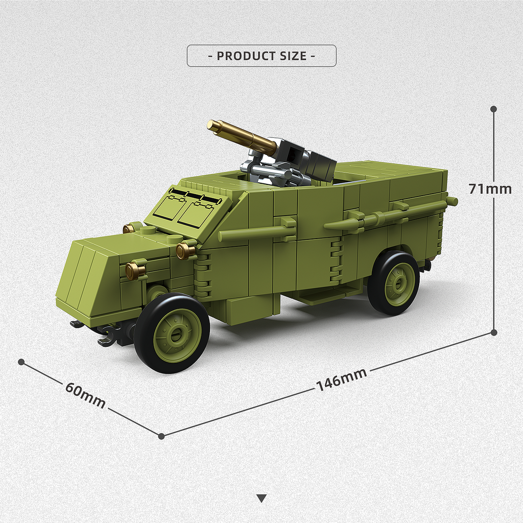 Armoured AA Lorry | 295 PCS