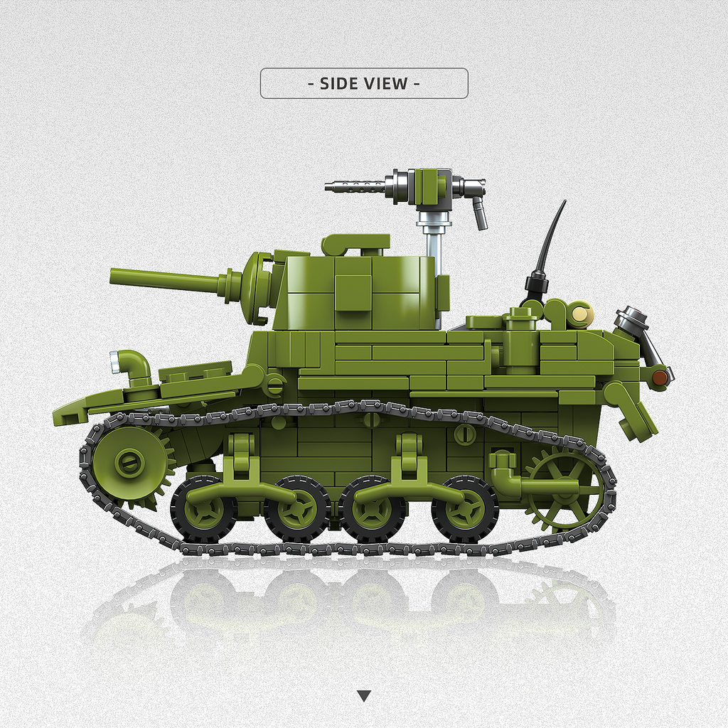 M3A1 Stuart | 579PCS