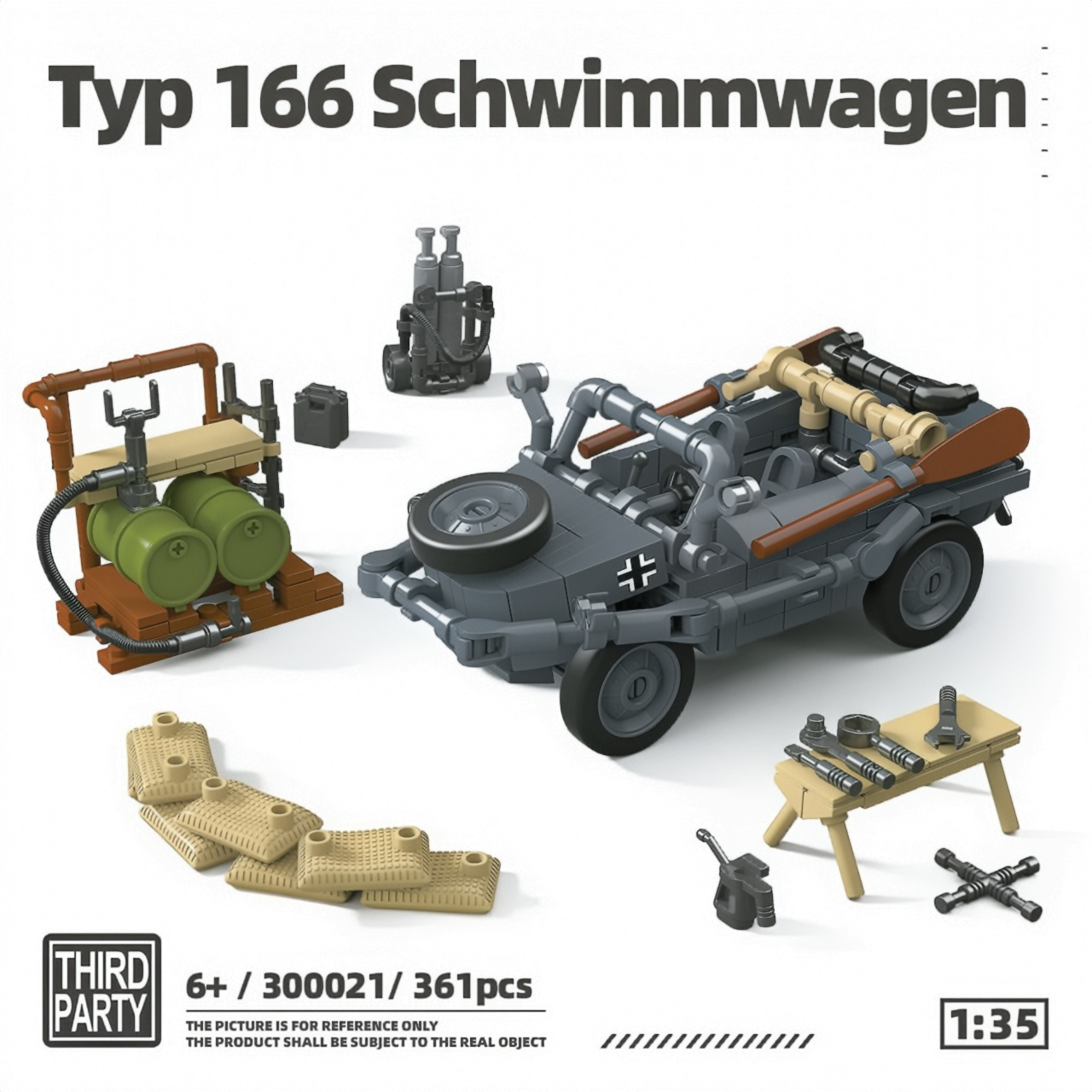Typ 166 Schwimmwagen | 361PCS