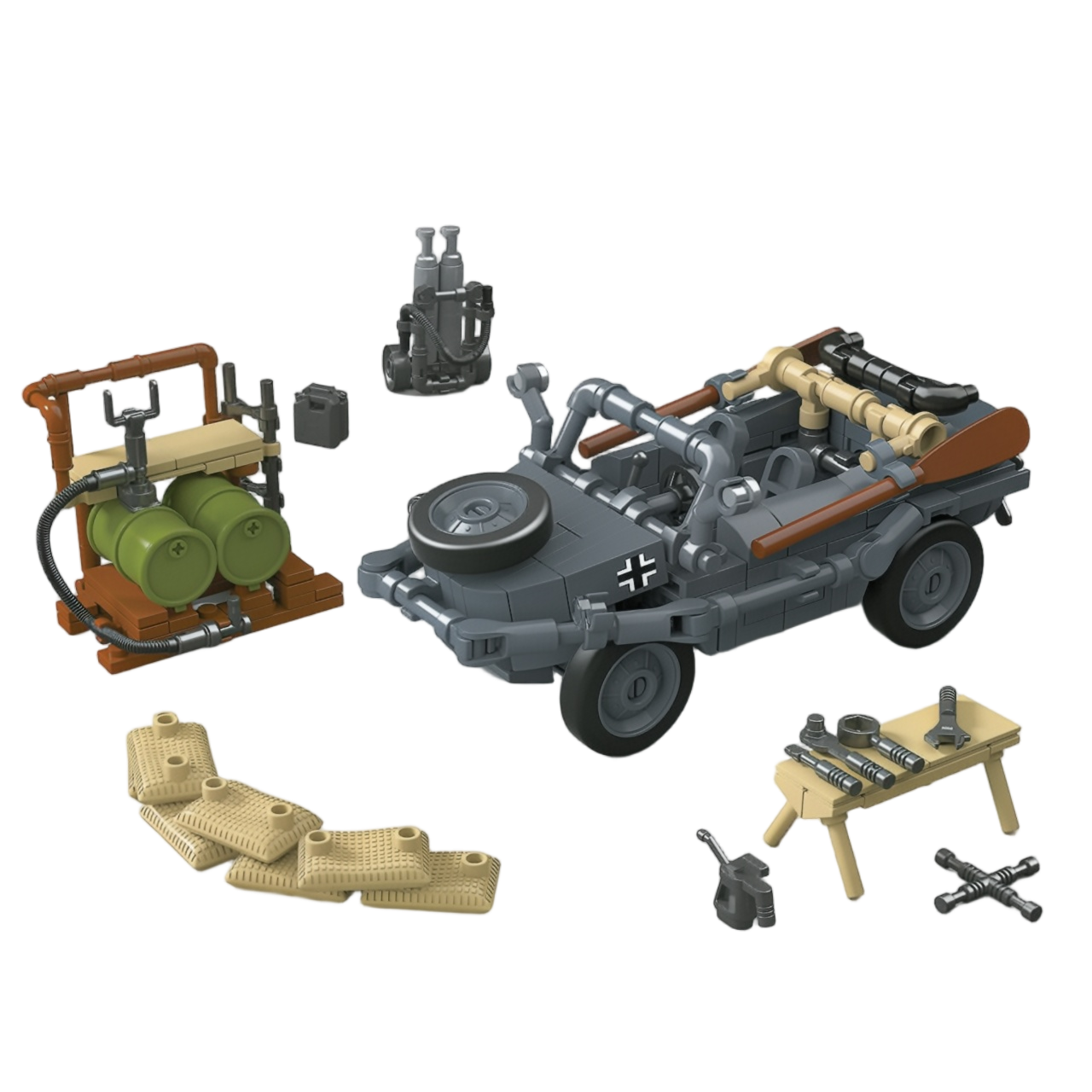 Typ 166 Schwimmwagen | 361PCS