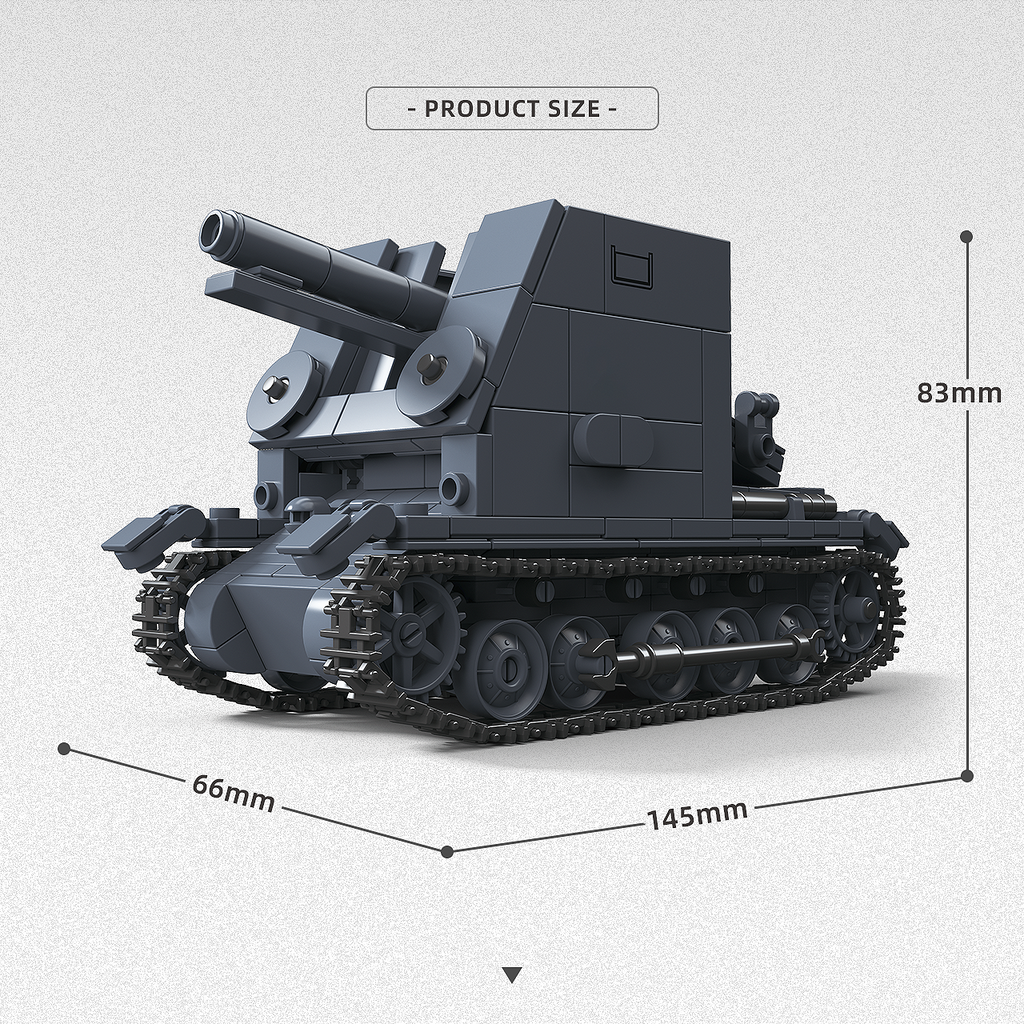 Sturmpanzer I Bison | 502PCS
