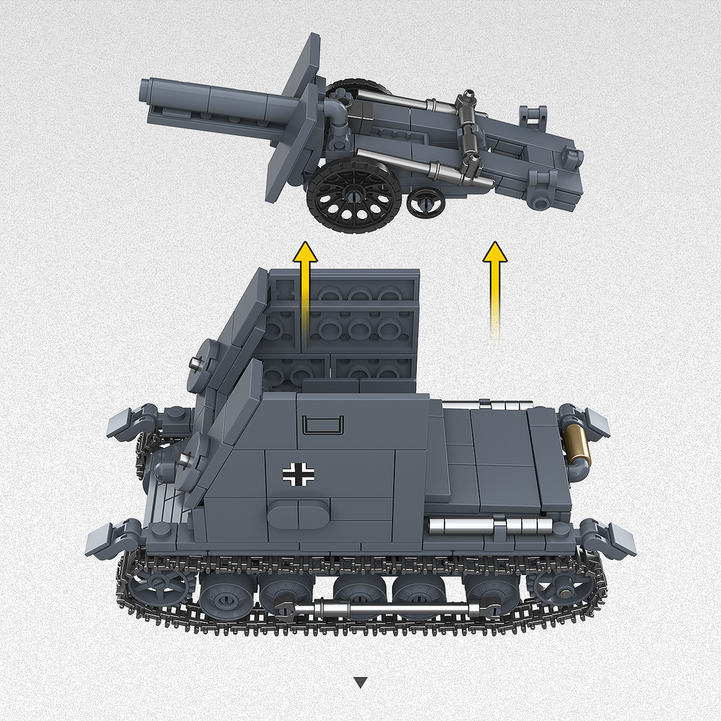 Sturmpanzer I Bison | 502PCS