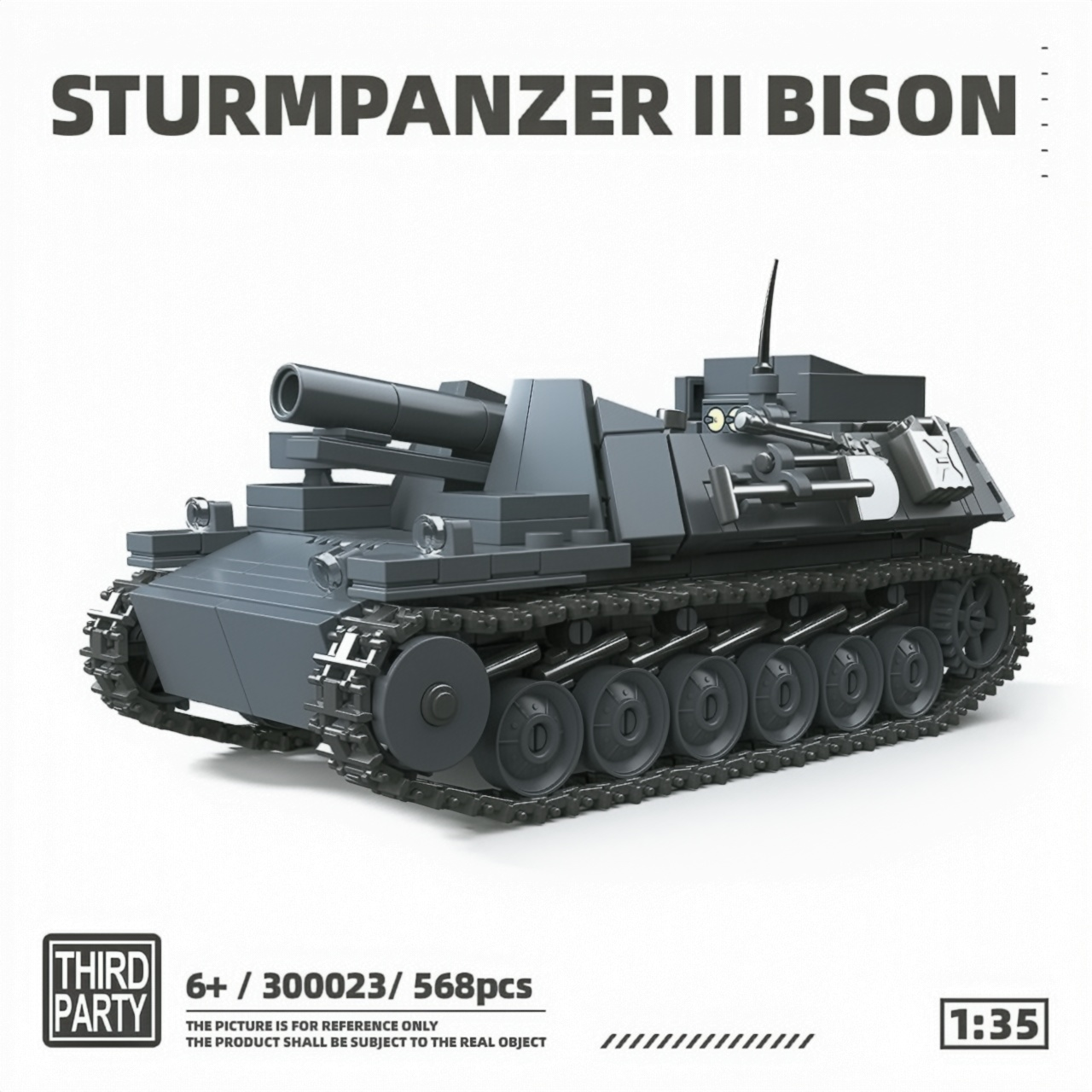 Sturmpanzer II Bison | 568PCS