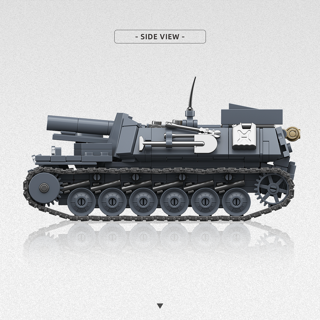 Sturmpanzer II Bison | 568PCS