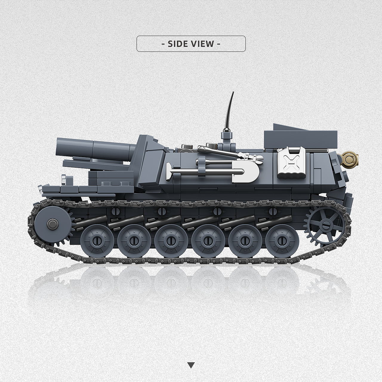 Sturmpanzer II Bison | 568PCS